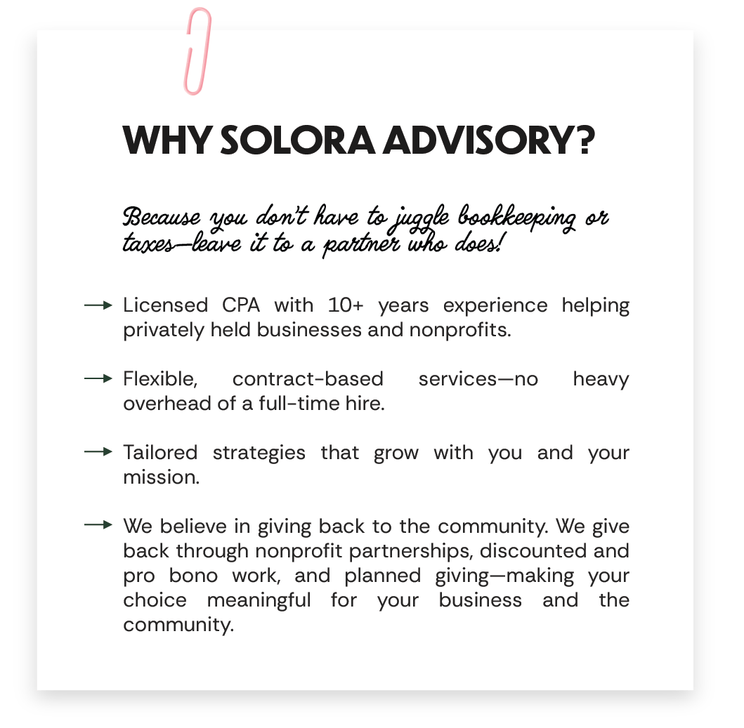 Why Solora Advisory